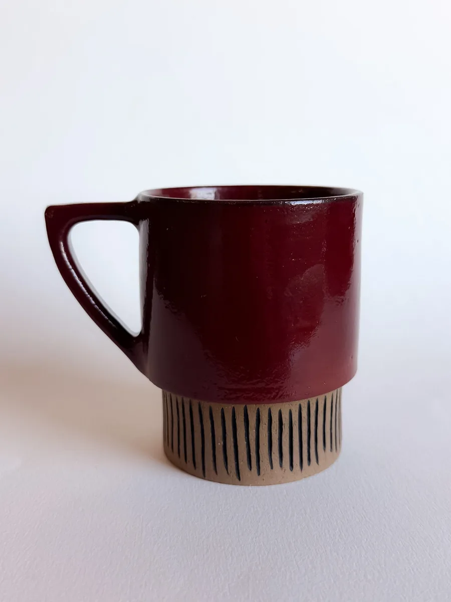 Travel cup No. 3, seven-sided form