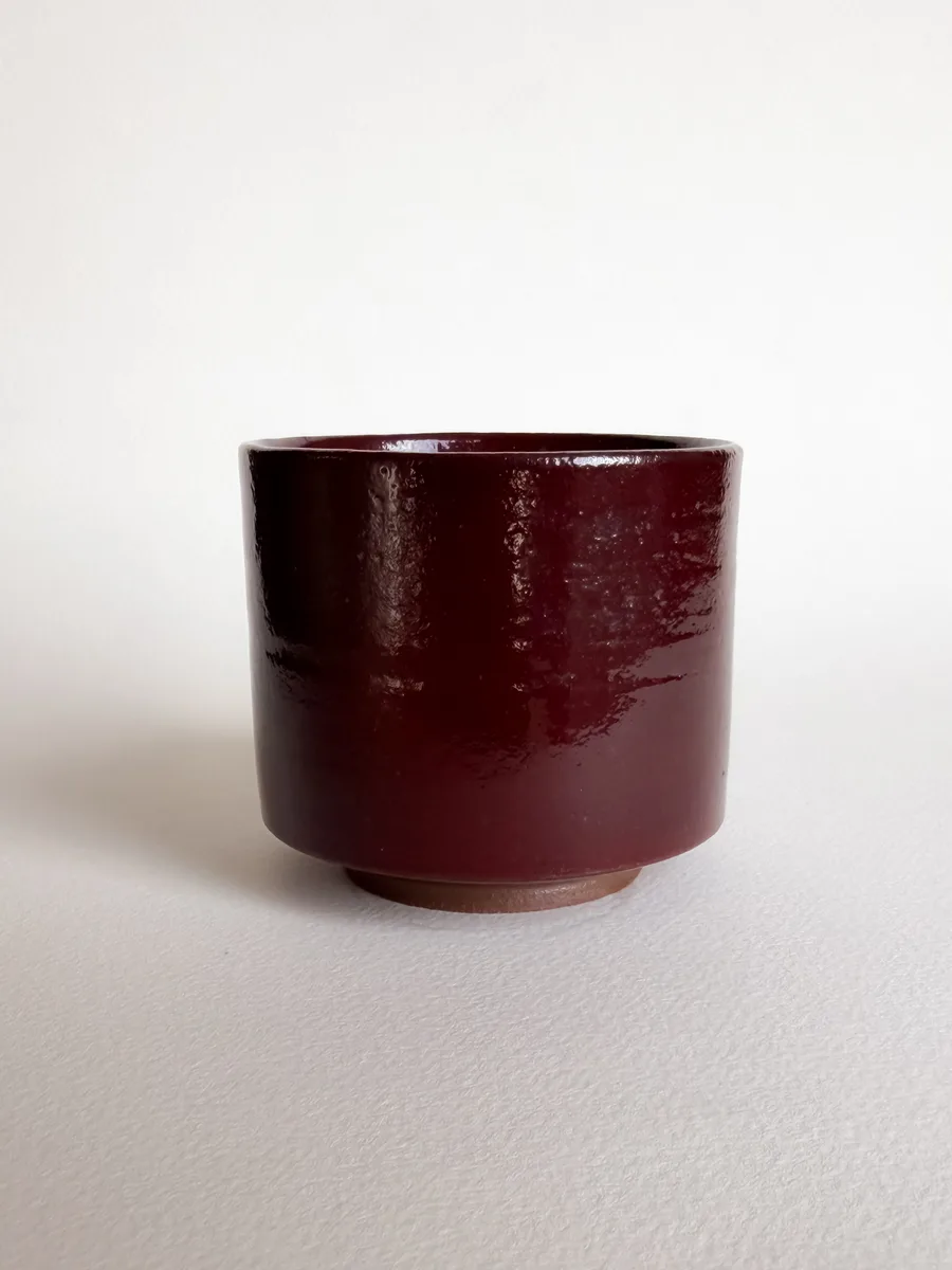 Maroon cup, 4oz