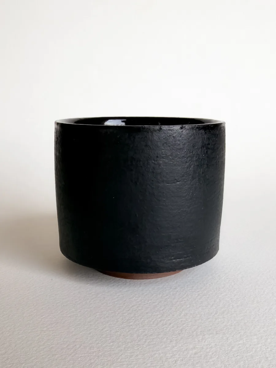 Matte black cup, 4oz
