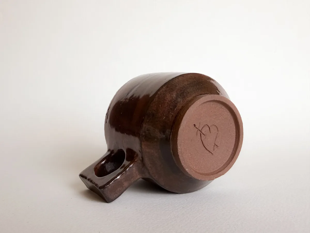 Copper square mug, Cup No. 2