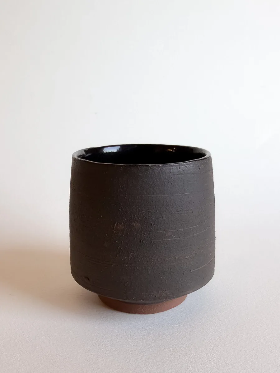 Matte black cup No. 1, 4oz