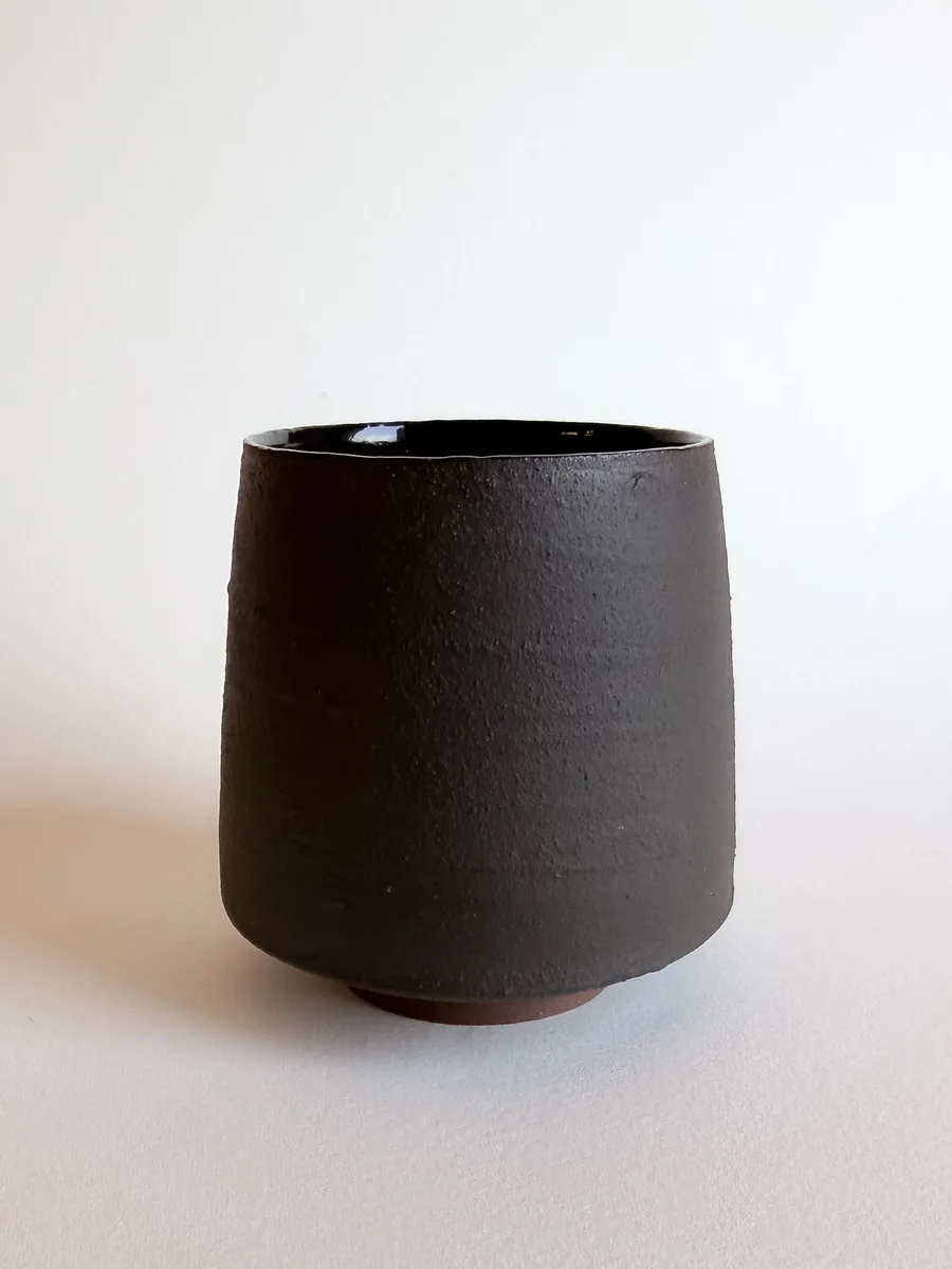 Matte black cup No. 1, 6oz